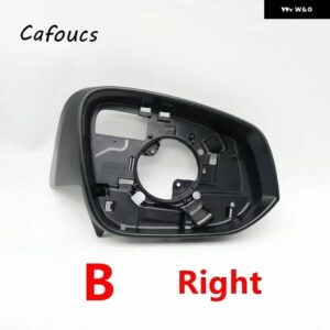 自動リバースバックミラー カバー ベースシェル ウィンカーライト ガラスレンズ フレーム ロアキャップ トヨタ シエナ2021 - 23 - B Frame right