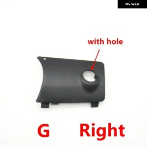 自動リバースバックミラー カバー ベースシェル ウィンカーライト ガラスレンズ フレーム ロアキャップ トヨタ シエナ2021 - 23 - G with hole RH