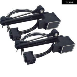 リアエアサスペンション 左右高さセンサー コネクタ付き ランドローバー ディスカバリー 2 MK2 MK3 TD5 V8 L322 1999-2004 LR032106 - 2PCS with Plugs