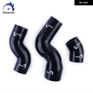 1999-2004 ランドローバー ディスカバリー 2 TD5 ターボ インタークーラー パイプ シリコンホース - black