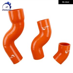 1999-2004 ランドローバー ディスカバリー 2 TD5 ターボ インタークーラー パイプ シリコンホース - Orange