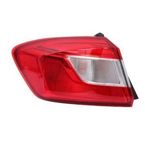 車用 リア テールライト リバース ブレーキライト テールランプ アセンブリ シボレー クルーズ 2016 2017 2018 - Outer Left