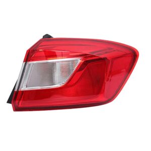 車用 リア テールライト リバース ブレーキライト テールランプ アセンブリ シボレー クルーズ 2016 2017 2018 - Outer Right