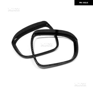 日産 セントラ 2020-2023 2024 ABS 車ドアサイドウィングミラー レインアイブロウシールドカバー バックミラー レインプルーフアイリッド トリム - Carbon fiber color