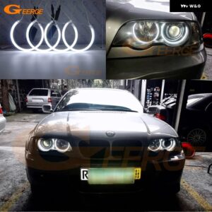BMW E46 M3 クーペ コンバーチブル 2001 - 06 超高輝度 CCFL エンジェルアイキット ハローリング - E46 M3 Xenon
