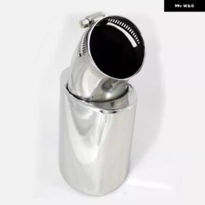 日産 キャシュカイ J10 2007 2008 2009 2010~2015 ステンレス テール パイプ マフラー スリーブ デコレーション トリム カーアクセサリー - a