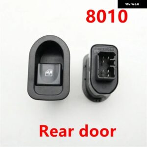 車内ウィンドウレギュレータースイッチ フロント左/右電動ガラスリフタースイッチ JAC J3 RS - 8010 Rear door