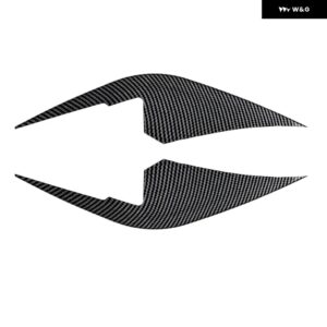 光沢 フロント バンパー サイドウィングナイフスポイラー グリル カスタム エアナイフ フォグランプ ライト トリム カバー トヨタ GR86 2022+ - Glossy Black