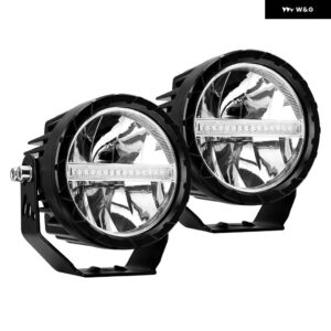 LED マイル ヘッドライト バー 車両ライト 6000K スポットコンボ デイ運転用 BARRA LED ヘッドライト ATV 車 トラック オフロード 4X4 - 2cps