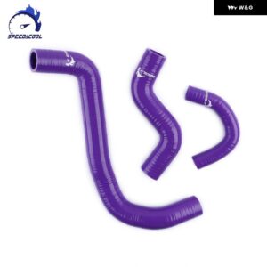 1992-2003年式 日産 マイクラ 2代目 マーチ ヴェリータ ダットサン マイクラ ボレロ SR K11 1.3L 車用 シリコン製 ラジエーター クーラント パイプ ホース - Purple