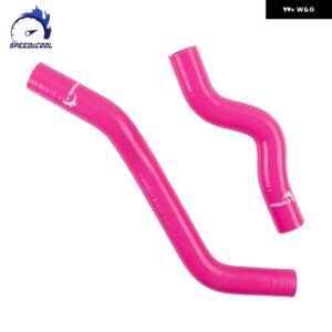 2000-2005 ホンダ シビック 1.6 EP2 シャーシ D16V1 エンジン カー シリコン ラジエーター クーラント ホース チューブ パイプ キット - Pink