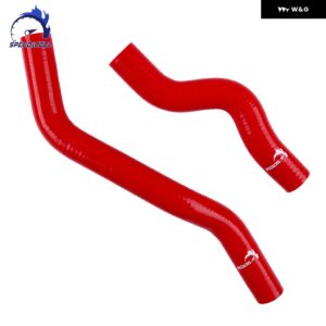 2000-2005 ホンダ シビック 1.6 EP2 シャーシ D16V1 エンジン カー シリコン ラジエーター クーラント ホース チューブ パイプ キット - Red
