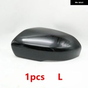 LR025171 LR025170 車用光沢ブラックバックミラー カバー シェルキャップ ハウジング ランドローバー レンジローバー イヴォーク 2011 2012 2013 - 1pcs Black paint L