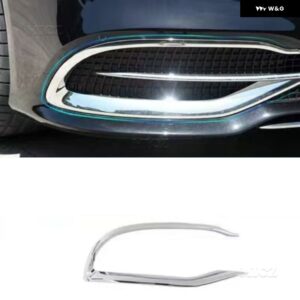 メルセデス ベンツ S クラス W222 2018-2020 フロント バンパー クローム トリム - a