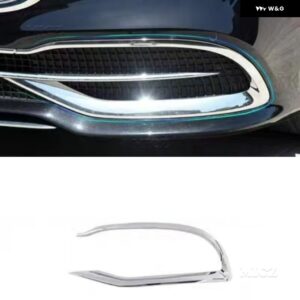 メルセデス ベンツ S クラス W222 2018-2020 フロント バンパー クローム トリム - b