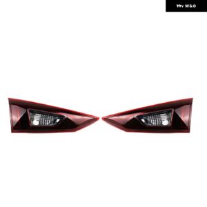 マツダ 3 アクセラ セダン 2014 2015 2016 リア室内灯 シグナルランプ テールライト ハウジング 電球 なし 外装 アクセサリー - Left and Right