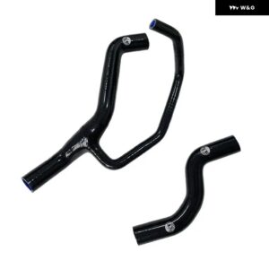 シリコン ラジエーター ホース FIAT PUNTO GT 1.4 GT TURBO 1993-1999 シリコンインダクション/エアインテーク/インレットホース - K8-85 BLACK