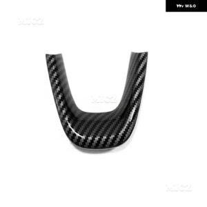 NIO ET5 EVアクセサリー ABS製 ステアリングホイール スイッチ ボタン パネル フレーム カバー プロテクター トリム ステッカー スタイリング 2022 2023 - CARBON