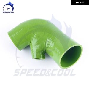 2011-2015 BMW MINI COOPER S R60 2012 2013 2014 車用シリコンエアインテークインレットホース チューブ パイプ キット - Green