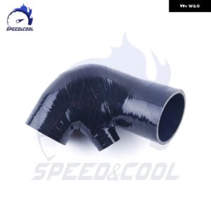 2011-2015 BMW MINI COOPER S R60 2012 2013 2014 車用シリコンエアインテークインレットホース チューブ パイプ キット - black