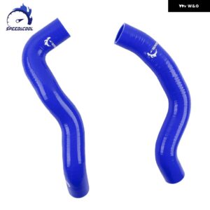 2004-2012 日産 ティーダ ヴァーサ HR16DE 1.6L 2005-2011 車シリコン ラジエーター 冷却液 パイプ チューブ ホースキット - Blue