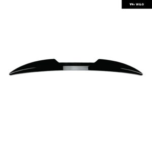 車用リア トランク スポイラー リップ ウィング テール アッパー スプリッター フラップ トリム フォード フォーカス MK3 STライン ST ハッチバック - Glossy Black