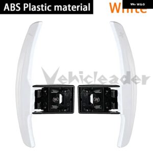 ステアリングホイール パドル シフト カーボン BMW M3 M4 M5 F20 F30 F32 F22 F80 F87 F48 F45 F11 F15 F35 F18 F12 F02 F25 I01 I12 - 1.0 ABS White