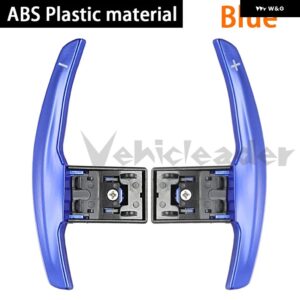 ステアリングホイール パドル シフト カーボン BMW M3 M4 M5 F20 F30 F32 F22 F80 F87 F48 F45 F11 F15 F35 F18 F12 F02 F25 I01 I12 - 1.0 ABS Blue