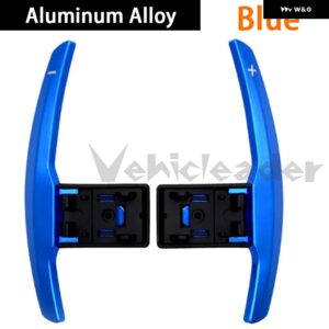 ステアリングホイール パドル シフト カーボン BMW M3 M4 M5 F20 F30 F32 F22 F80 F87 F48 F45 F11 F15 F35 F18 F12 F02 F25 I01 I12 - 2.0 Blue