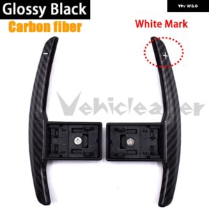 ステアリングホイール パドル シフト カーボン BMW M3 M4 M5 F20 F30 F32 F22 F80 F87 F48 F45 F11 F15 F35 F18 F12 F02 F25 I01 I12 - 3.0 Glossy black A