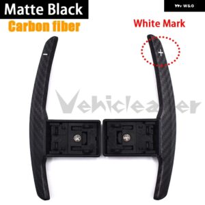 ステアリングホイール パドル シフト カーボン BMW M3 M4 M5 F20 F30 F32 F22 F80 F87 F48 F45 F11 F15 F35 F18 F12 F02 F25 I01 I12 - 3.0 matte black