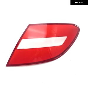 車用 リア テールライト レンズ メルセデス ベンツ W204 C180 C200 C220 C260 C280 2011-2014 フォグランプ テールストップ シグナルランプ カバー シェル - 1pcs Right light