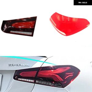 リアライトレンズ メルセデス ベンツ A クラス W177 A180L A200L 2019 2020 セダン 車テールランプレンズ オート ブレーキライト シェル交換 - Passenger Side