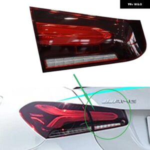 リアライトレンズ メルセデス ベンツ A クラス W177 A180L A200L 2019 2020 セダン 車テールランプレンズ オート ブレーキライト シェル交換 - Inner Driver Side