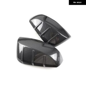 トヨタ RAV4 XA50 2019 - 23 車用バックミラー シェルキャップ カバー トリム - carbon fiber 1