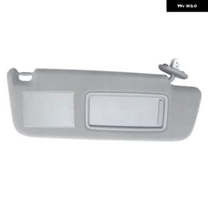 車用サンバイザー トヨタ ランドクルーザー J12 2002-2009 プラド LC120 2003-2009 運転席側 助手席側 LEDランプ付き 74310-6A020 - Grey Right Passenge