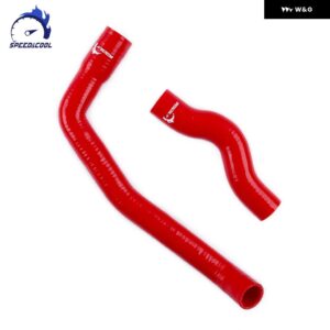 1989-1993 日産 スカイライン R32 GTS-T GTS RB20DET シリコン ラジエーター クーラント パイプ チューブ ホースキット - Red