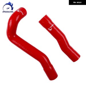 1999-2006 BMW E46 3シリーズ 320 330 328 325 M52 M54 シリコン ラジエーター ホースキット - Red