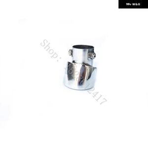 メルセデス ベンツ スマート 2009 2010 2011~2015 ステンレス テール パイプ マフラー スリーブ デコレーション トリム カーアクセサリー - army green