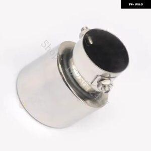 メルセデス ベンツ スマート フォーフォー 453 2015 2016~2020 ステンレス テール パイプ マフラー スリーブ デコレーション トリム カーアクセサリー - 1pcs