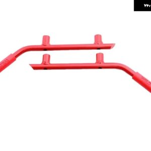 ジープ JK パーツ アルミ 合金 車内 アームレスト 2/4ドア フロントリア グラブハンドル ジープ ラングラー 2007年以降車 スタイリング - red Rear