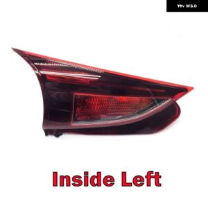 外装 アクセサリー マツダ 3 アクセラ ハッチバック 2013 - 16 リア テールライト シグナルランプ カーライト ハウジング 電球 なし - Inside Left