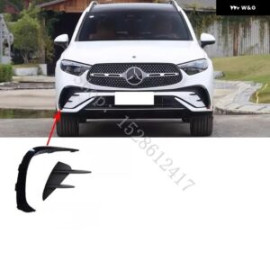 メルセデス ベンツ GLC W254 2023 2024 フロント グリル フォグランプ ストリップ フロント バンパー クレセント 装飾 ストリップ トリム カーアクセサリー - 8