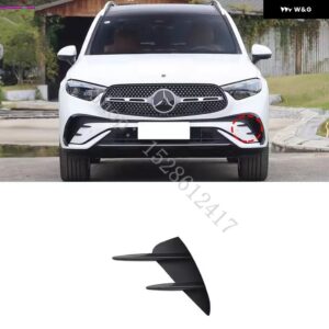 メルセデス ベンツ GLC W254 2023 2024 フロント グリル フォグランプ ストリップ フロント バンパー クレセント 装飾 ストリップ トリム カーアクセサリー - 1