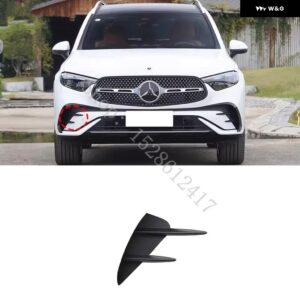 メルセデス ベンツ GLC W254 2023 2024 フロント グリル フォグランプ ストリップ フロント バンパー クレセント 装飾 ストリップ トリム カーアクセサリー - 2