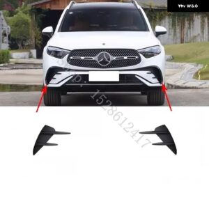 メルセデス ベンツ GLC W254 2023 2024 フロント グリル フォグランプ ストリップ フロント バンパー クレセント 装飾 ストリップ トリム カーアクセサリー - 3