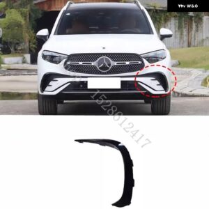 メルセデス ベンツ GLC W254 2023 2024 フロント グリル フォグランプ ストリップ フロント バンパー クレセント 装飾 ストリップ トリム カーアクセサリー - 4