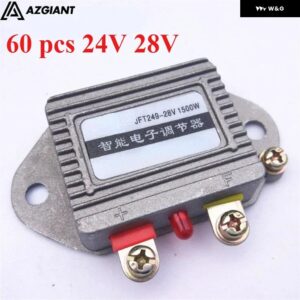 10個 12V/24V/14V/28V 1500W 車用電圧 ジェネレーター 整流器 汎用 整流器 自動車用 ジェネレーター 電子レギュレーター - 60 pcs 24V 28V
