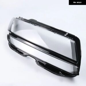 VW ティグアン L 2017 - 20 LED 車用 ヘッドランプ カバー ク リアランプ シェード ヘッドライト シェル レンズ 交換 - Right Side