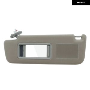 サンバイザー トヨタ ランドクルーザー J12 2002-2009 プラド LC120 2003-2009 運転席側 助手席側 LEDランプ付き 74310-6A020 - Beige Left Driver